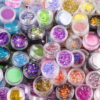 glitter for cosmetics